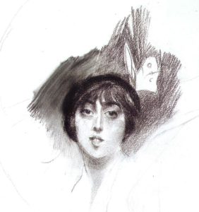 Madame aus der Werkstatt von Friedrich Howanietz nach Giovanni Boldini